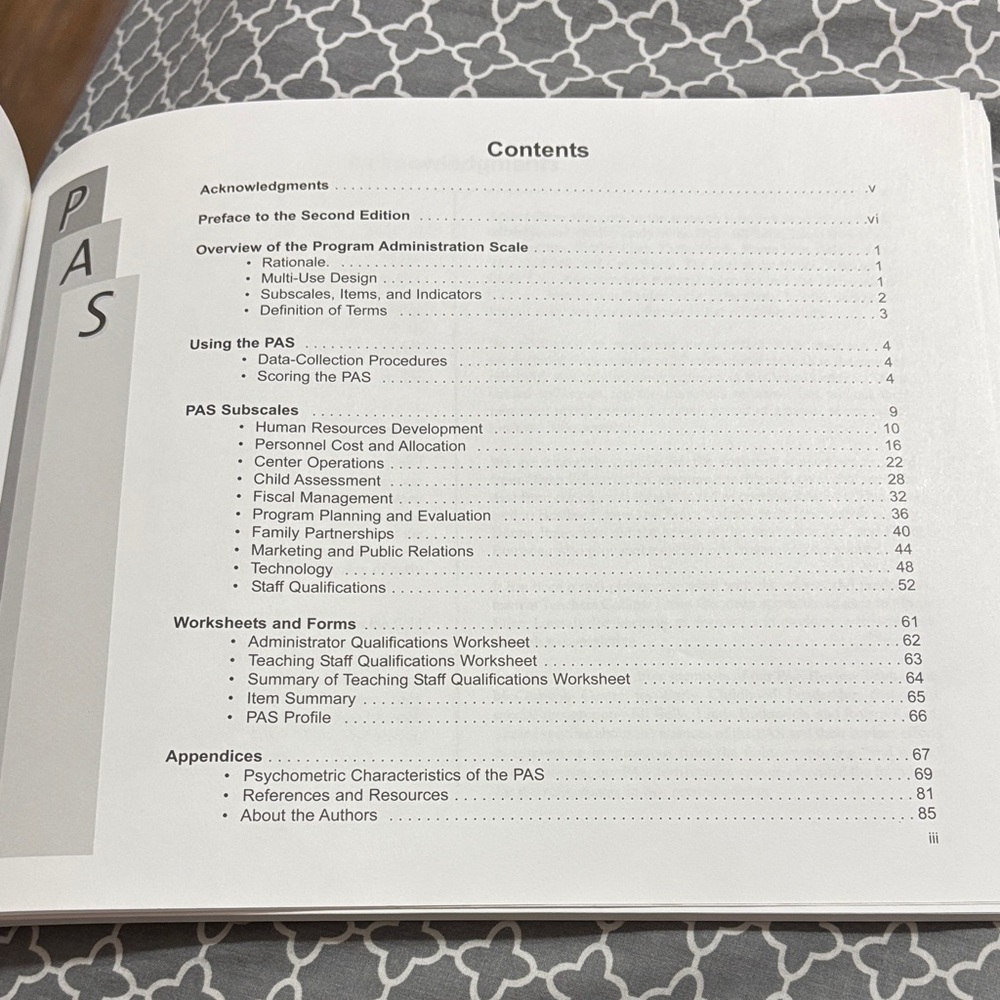 Program Administration Scale Book - Green Cover - Picture 2 of 3